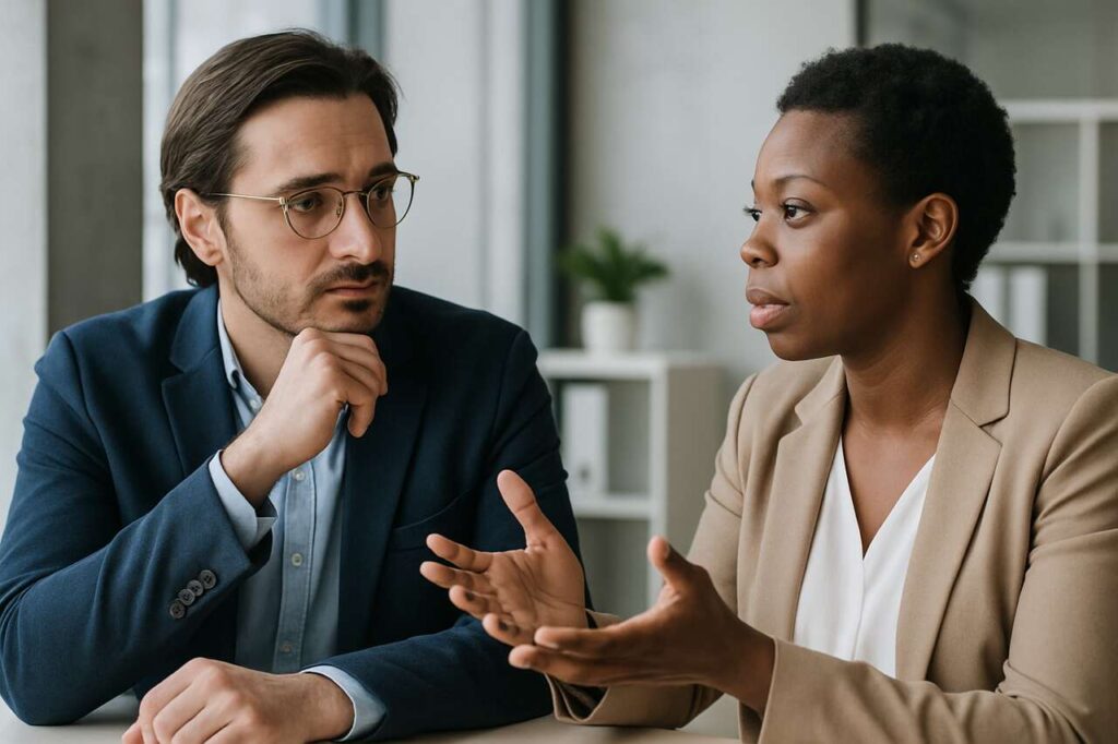 Coaching »Konfliktgespräche souverän führen«, Schritt drei: Von der Kunst, den Gegner mit Fragen zu befrieden