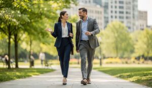 Walking Meetings: So kann diese simple Gewohnheit dich produktiver und erfolgreicher machen