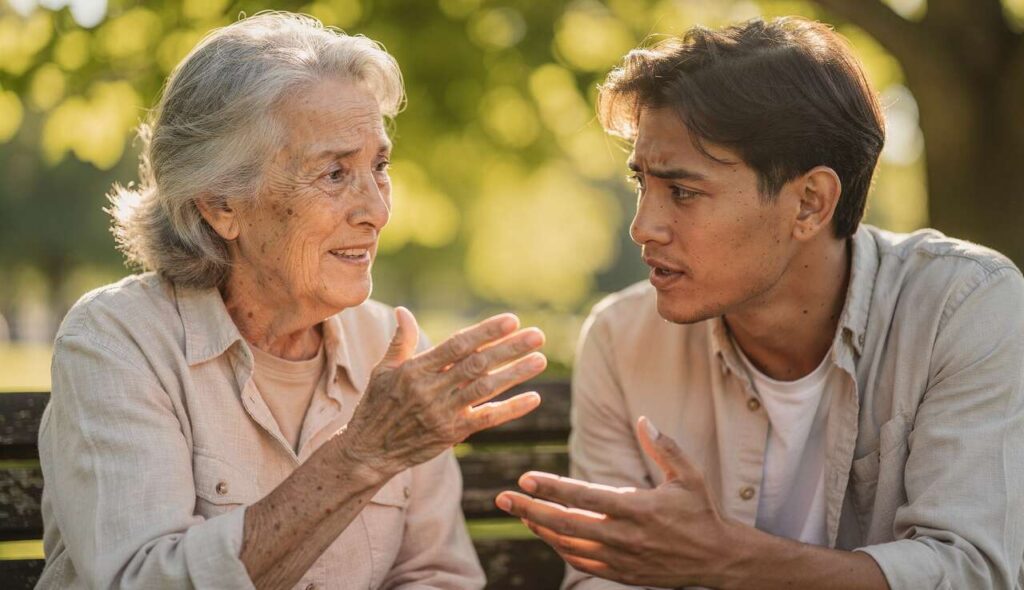 7 Sätze, die ältere Erwachsene sagen und bei jüngeren Menschen schlecht ankommen (und freundlichere Alternativen)